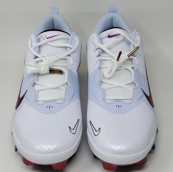 Nike Force Trout 9 Pro MCS Rainbow Baseball Cleats FB2908-106 Men Size 11.5 New main image 5